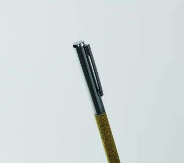 Logo trade advertising products image of: Twist metal ballpen in box