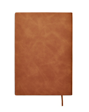 Logo trade business gift photo of: A5 notebook in smokey PU