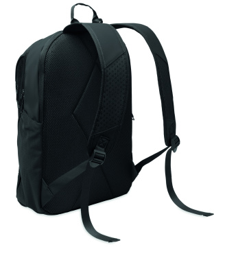 Logo trade business gift photo of: 15" soft PU laptop backpack