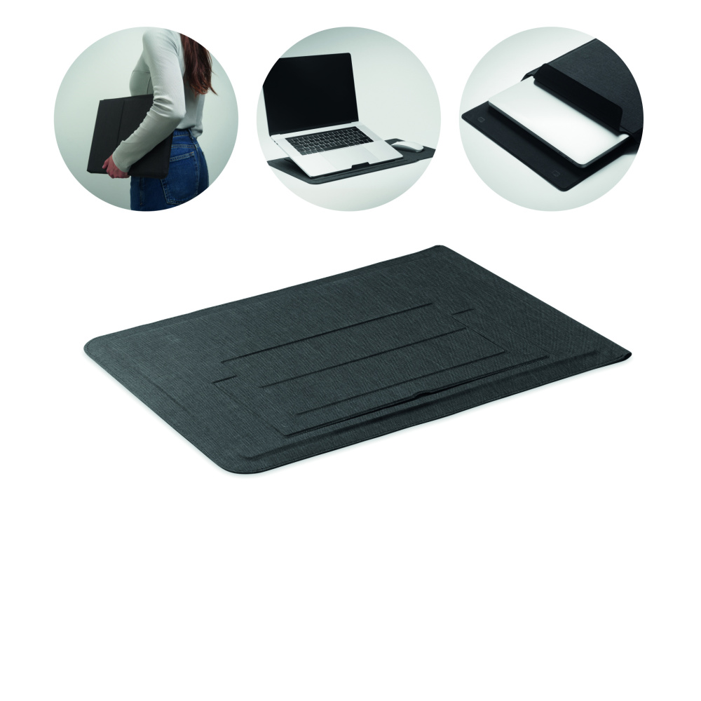 Logo trade corporate gift photo of: 16 inch felt laptop sleeve