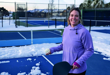 Logo trade advertising product photo of: Pickle ball paddle set