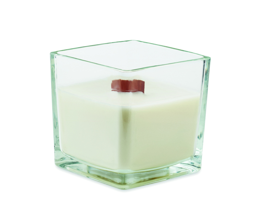 Logo trade promotional gifts picture of: Plant based wax candle 600gr