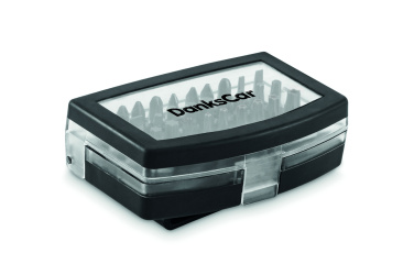 Logo trade promotional gifts image of: 32 pcs screwdriver bit set