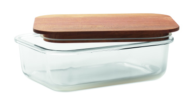 Logo trade promotional merchandise image of: Glass lunch box 800ml