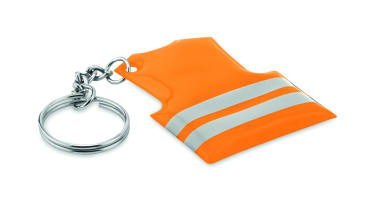 Logotrade promotional products photo of: Key ring with reflecting vest Jekabpils