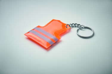 Logotrade promotional items photo of: Key ring with reflecting vest Jekabpils