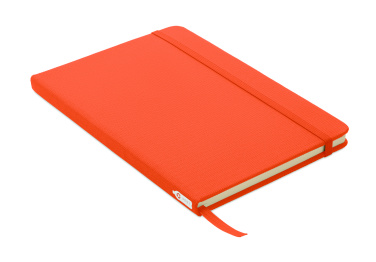 Logo trade promotional merchandise photo of: A5 RPET notebook 80 lined