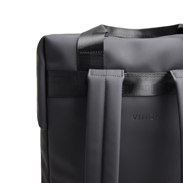 Logo trade corporate gifts image of: VINGA Baltimore RCS tote backpack
