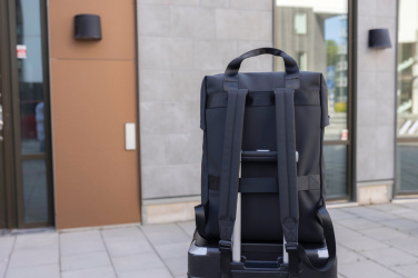 Logo trade advertising products image of: VINGA Baltimore RCS tote backpack