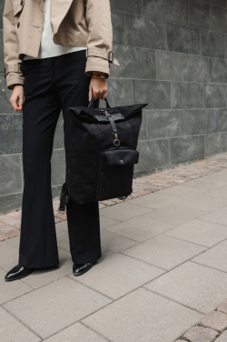 Logo trade promotional giveaways image of: VINGA Marlow RCS backpack