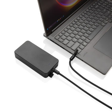 Logo trade promotional giveaways image of: LoopAmp RCS RPET adjustable phone cord with 60W cable