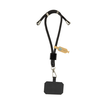 Logo trade advertising product photo of: CarryLoop RCS recycled PET adjustable phone holder wristlet