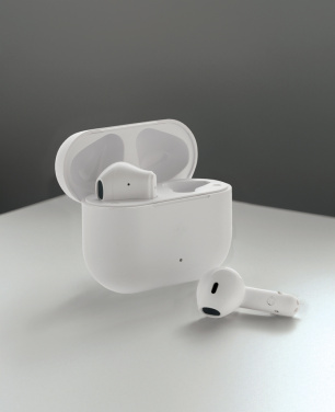 Logotrade promotional merchandise image of: Tunevo RCS recycled plastic wireless earbuds