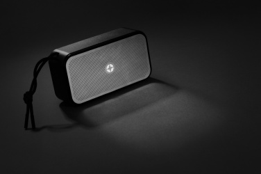 Logotrade promotional gift picture of: Swiss Peak RCS recycled aluminium 10W bass speaker