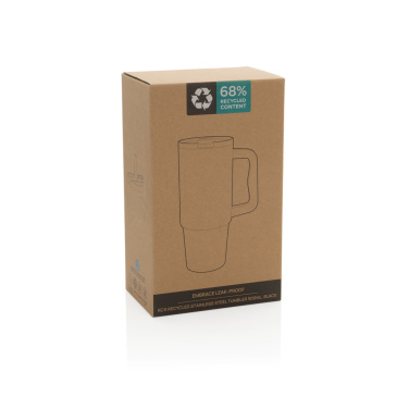 Logotrade promotional item image of: Embrace Leakproof RCS recycled stainless steel tumbler 900ml