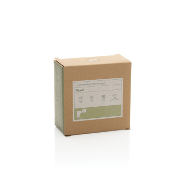 Logotrade advertising products photo of: Revix RCS recycled plastic massage gun