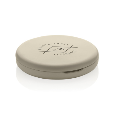 Logotrade promotional product picture of: Lumora RCS recycled plastic LED re-chargeable make-up mirror