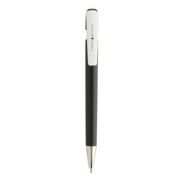 Logo trade corporate gifts image of: Glide GRS certified R-ABS Metal Clip Pen