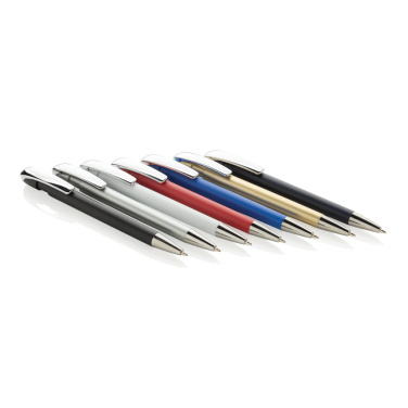 Logotrade promotional item image of: Glide GRS certified R-ABS Metal Clip Pen