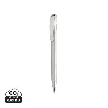 Logo trade corporate gift photo of: Glide GRS certified R-ABS Metal Clip Pen