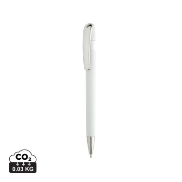 Logo trade promotional giveaway photo of: Glide GRS certified R-ABS Metal Clip Pen