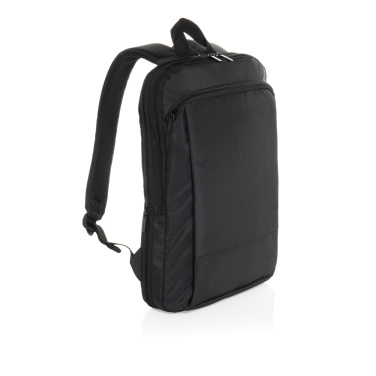 Logotrade promotional merchandise picture of: Flexpack Aware™ RPET Expandable Slim 15.6" Laptop Backpack