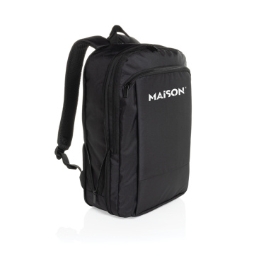 Logotrade promotional merchandise photo of: Flexpack Aware™ RPET Expandable Slim 15.6" Laptop Backpack