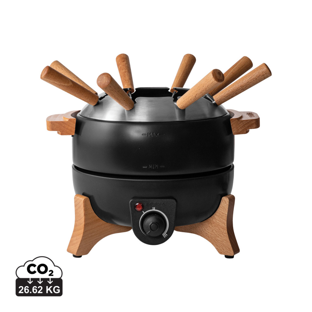 Logo trade promotional gifts picture of: BOSKA Electric Party Fondue Set - 2.3L (EU Type F)