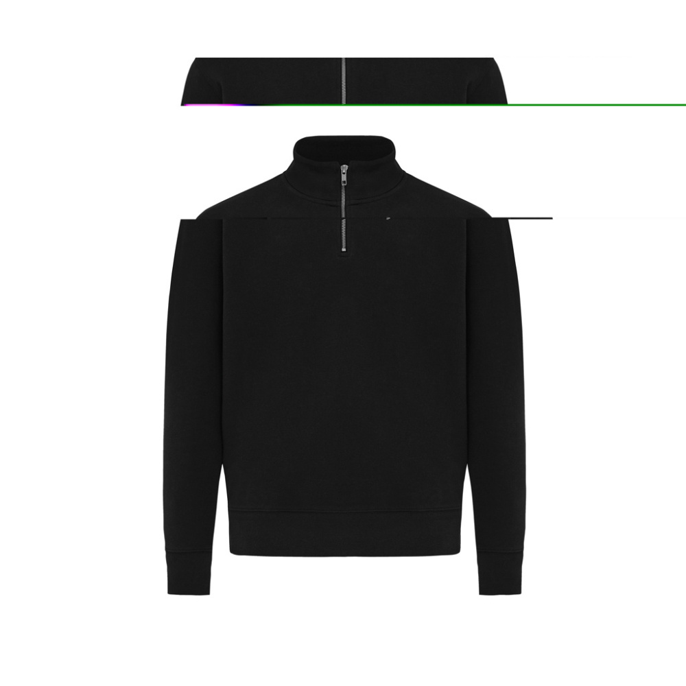 Logo trade advertising products image of: IQONIQ Elgon recycled cotton quarter zip sweater