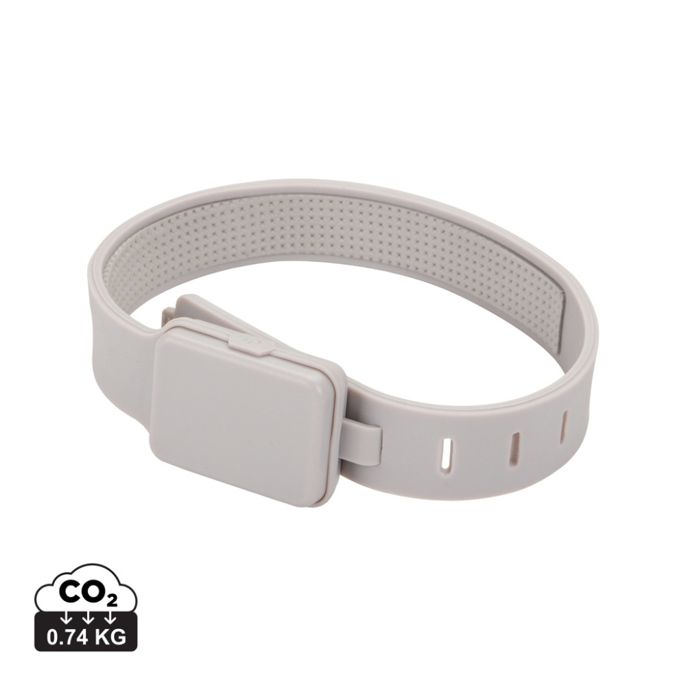 Logo trade advertising products image of: Lumi Sprint RCS rplastic LED re-chargeable running light