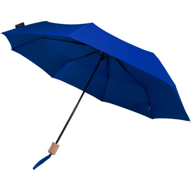 Logo trade promotional giveaways image of: Dane 21" RPET umbrella