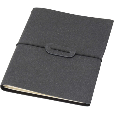 Logo trade corporate gifts picture of: Slyk A5 refillable notebook with two cahiers