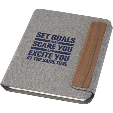 Logotrade promotional product picture of: Andean A5 RCS recycled portfolio