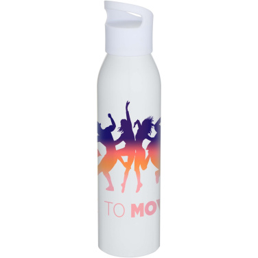 Logo trade promotional giveaways picture of: Sky 650 ml RCS recycled single wall stainless steel water bottle