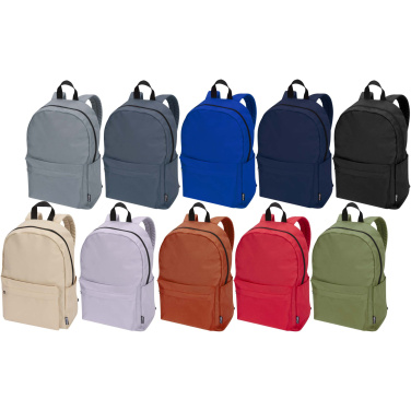 Logotrade promotional product picture of: Byron 14" GRS recycled city laptop backpack 16L