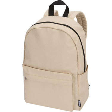Logotrade promotional giveaway image of: Byron 14" GRS recycled city laptop backpack 16L