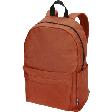 Logo trade promotional products picture of: Byron 14" GRS recycled city laptop backpack 16L