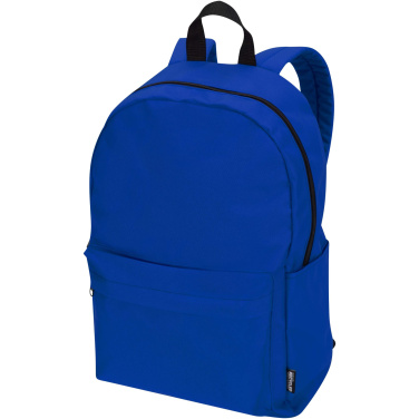 Logotrade promotional item image of: Byron 14" GRS recycled city laptop backpack 16L