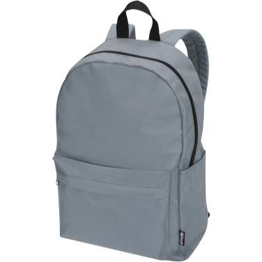 Logo trade promotional merchandise photo of: Byron 14" GRS recycled city laptop backpack 16L