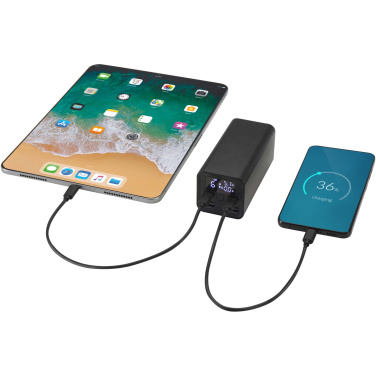 Logo trade promotional items picture of: Acamar 20.000 mAh 70W recycled aluminium laptop power bank