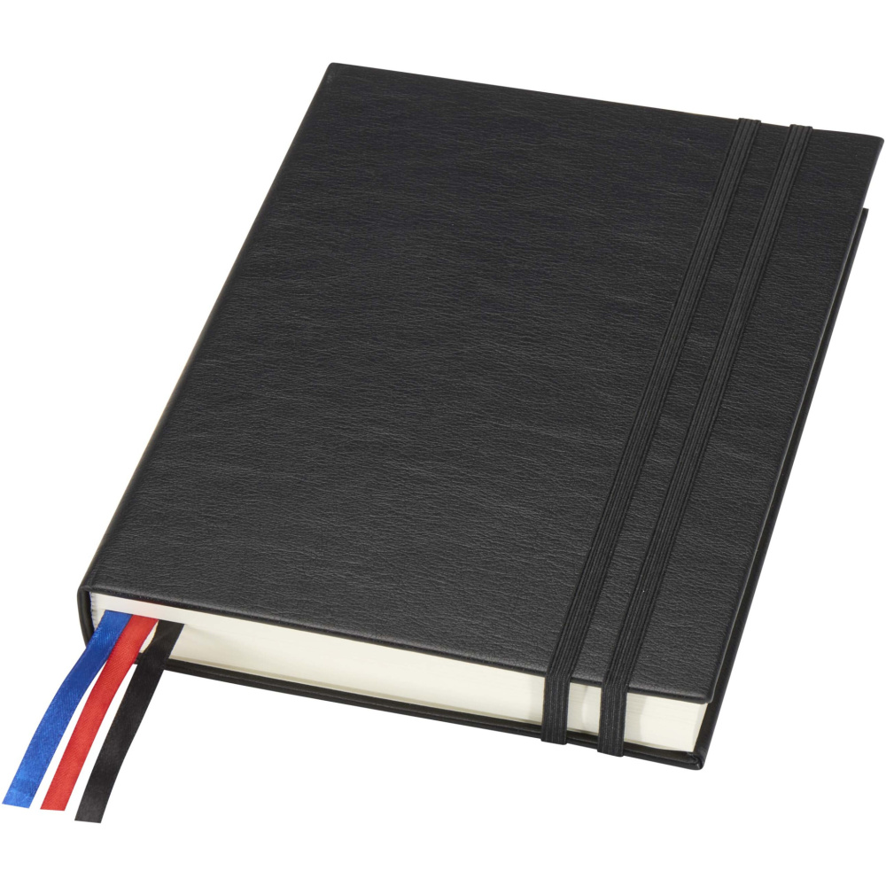 Logo trade corporate gifts picture of: Alder A5 hard cover notebook
