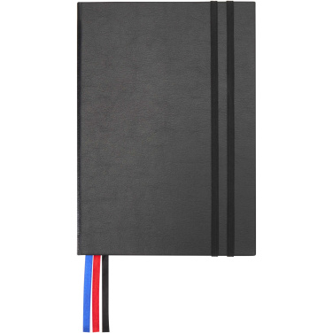 Logo trade promotional merchandise picture of: Alder A5 hard cover notebook
