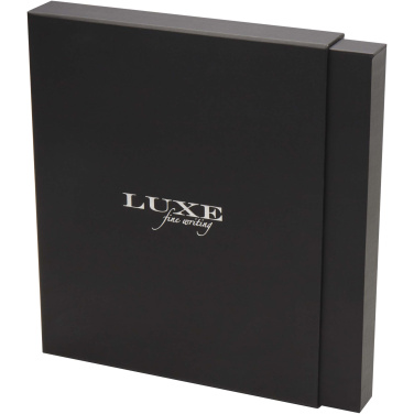Logo trade corporate gift photo of: Legato Elegance A5 hard cover notebook and rollerball pen set