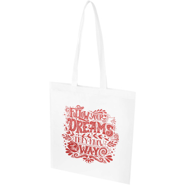 Logotrade corporate gift picture of: EcoSeal GRS recycled nonwoven convention tote bag 6L
