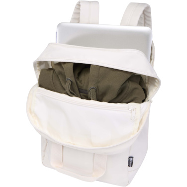 Logotrade promotional item picture of: Trip 14” Aware™ recycled travel laptop backpack 9L