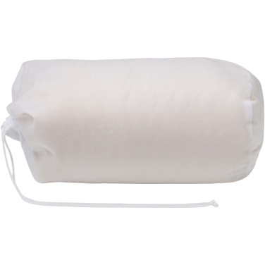 Logo trade promotional gift photo of: Ashen GRS recycled sherpa blanket
