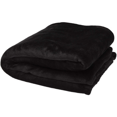 Logotrade promotional merchandise photo of: Ashen GRS recycled sherpa blanket