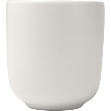 Logo trade promotional merchandise picture of: Male 90 ml ceramic espresso cups - set of 2