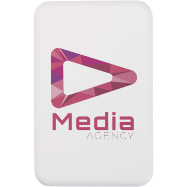 Logo trade promotional giveaways picture of: Acrab 10.000 mAh 15W magnetic wireless power bank with 20W PD - made from recycled plastic