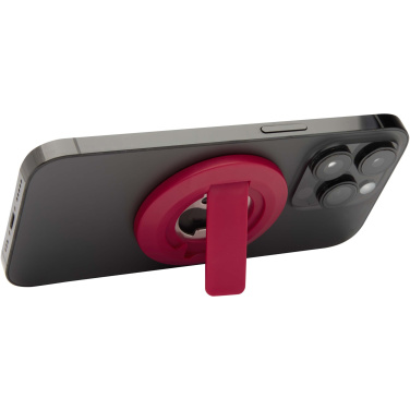 Logo trade promotional gifts picture of: Ain recycled plastic magnetic phone stand with bottle opener 